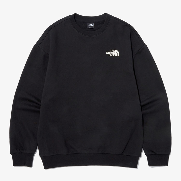 THE NORTH FACE ノースフェイス スウェット VERSATILE SWEATSHIRTS バーサタイル スウェットシャツ トレーナー 長袖 ブラック メンズ レディース NJ3BN57K