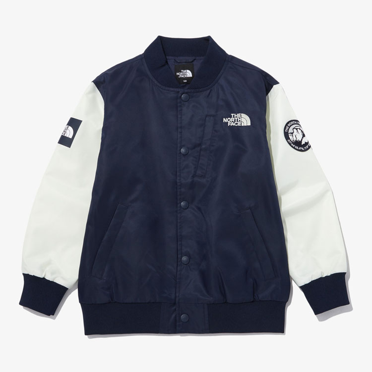 THE NORTH FACE ノースフェイス キッズ ボンバージャケット KS RIMO BOMBER JACKET リモ ボンバー ジャケット MA-1 ノーカラージャケット 子供用 NJ3BP02S/T/U