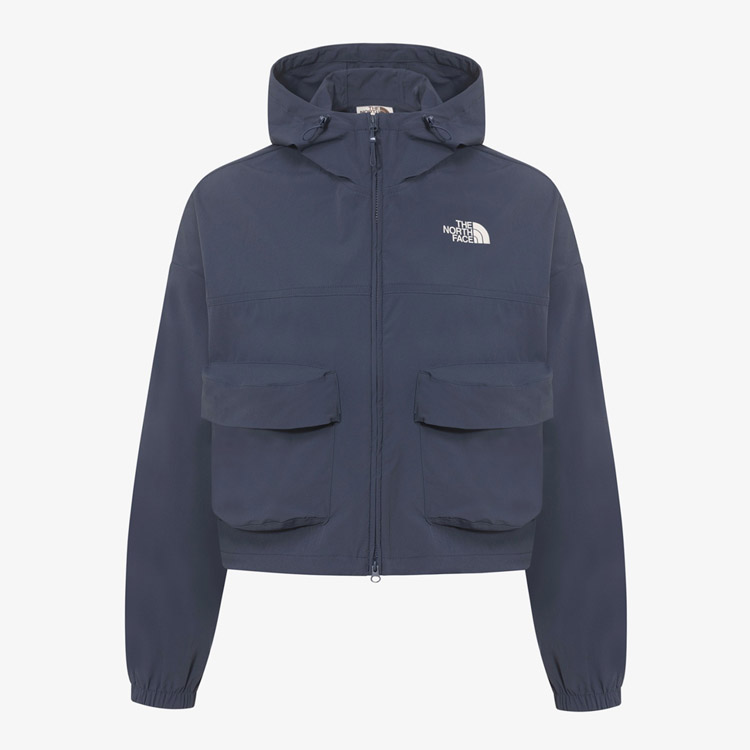 THE NORTH FACE　ノースフェイス　ナイロンジャケット　レディース　女性用　Ｌ　ネイビー　紺 THE NORTH FACE ザ・ノース・フェイス マウンテンパーカー