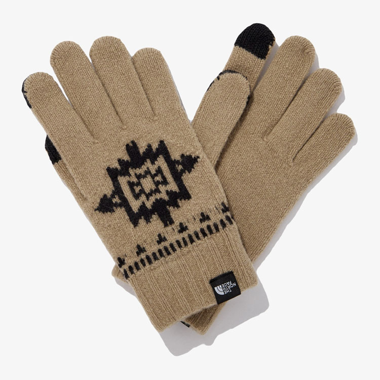 THE NORTH FACE ノースフェイス 手袋 ETHNIC LAMBSWOOL GLOVE エスニック ラムウール グローブ てぶくろ ニット NJ3GN60A/C/E THE NORTH FACE（ザ ノースフェイス） ノースフェイス 手袋 ETHNIC