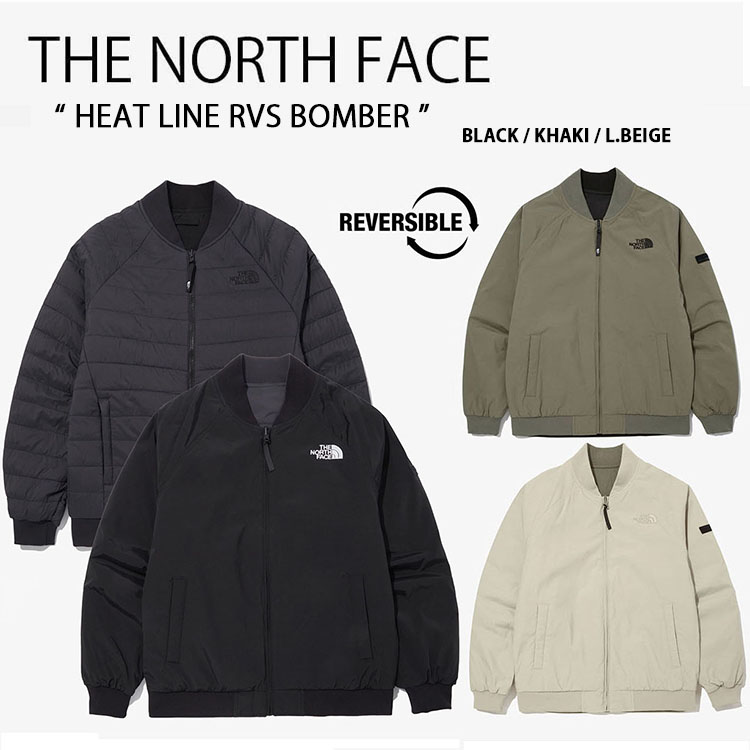 THE NORTH FACE ノースフェイス ボンバー ジャケット HEAT LINE RVS BOMBER リバーシブル ボンバー ジャケット  MA1 NJ3NN01