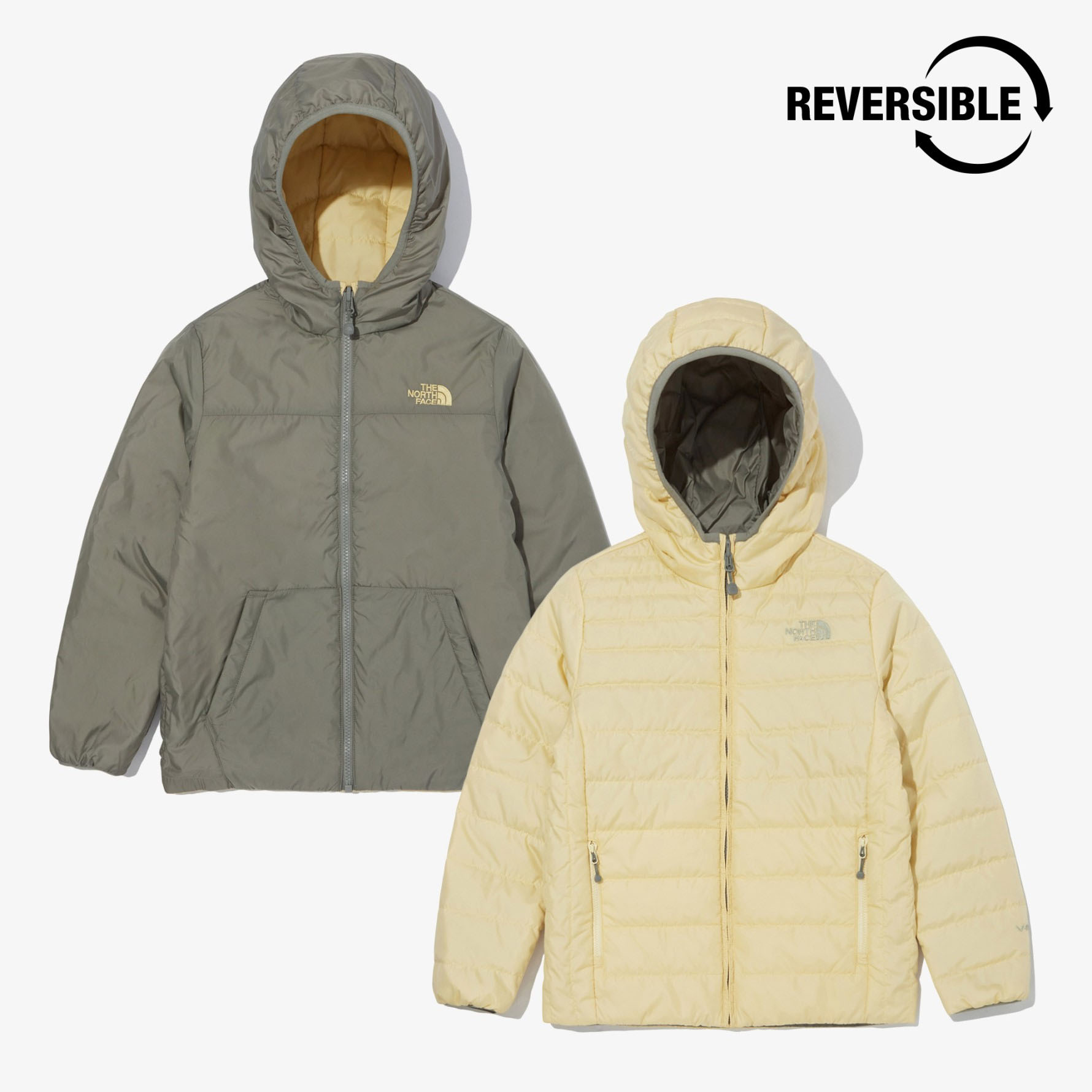 THE NORTH FACE ノースフェイス キッズ コート K&apos;S RVS V NUPTSE HO...