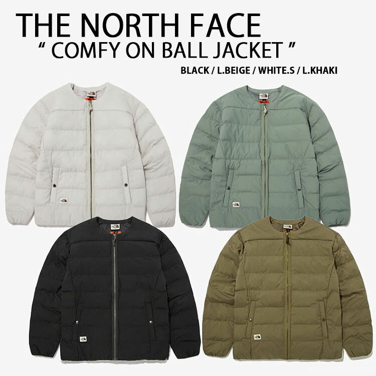 THE NORTH FACE ノースフェイス ダウンスタイルジャケット COMFY ON BALL JACKET ボンバージャケット  パディングジャケット MA-1 WHITELABEL NJ3NN56J/K/L/M