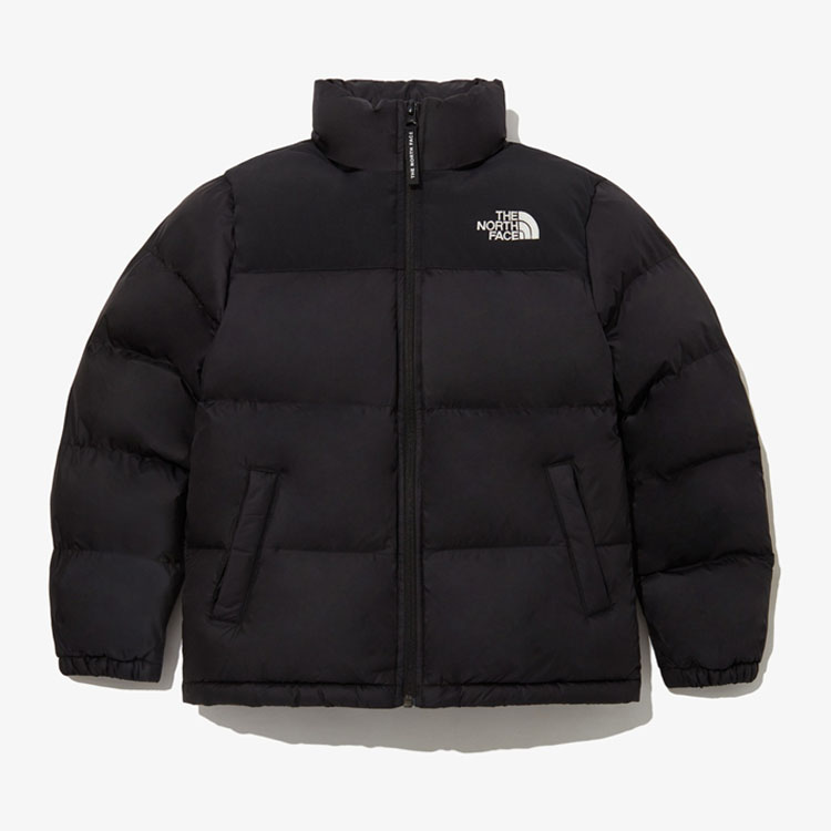 THE NORTH FACE ノースフェイス キッズ パディングジャケット KS NEW PUFFY JACKET ニュー パフィー ジャケット スタンドネック ロゴ 子供用 NJ3NP51S/T/U/V(14345円)
