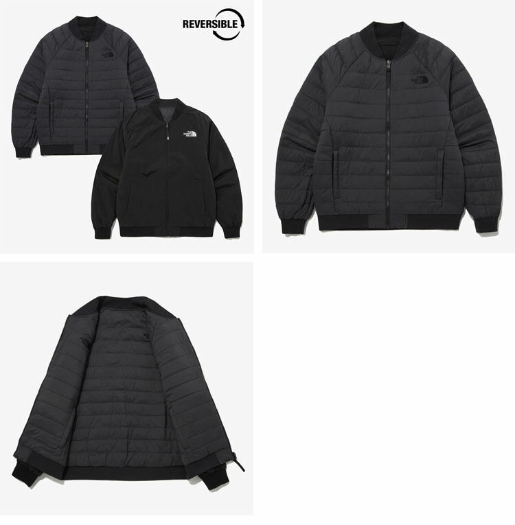 THE NORTH FACE ノースフェイス キルティングジャケット HEAT LINE RVS BOMBER ヒートライン リバーシブル ボンバー  ジャケット メンズ レディース NJ3NP51A/B/C