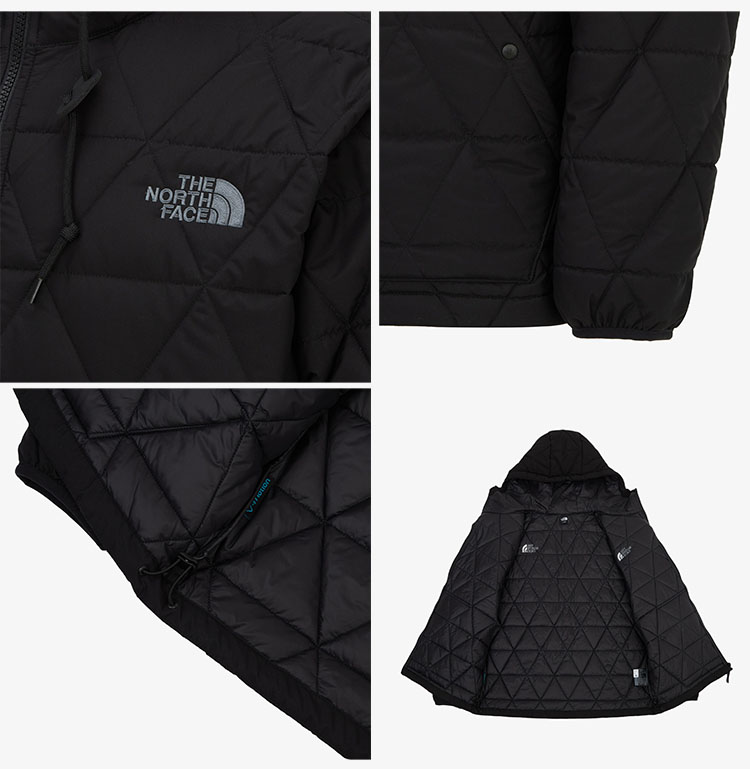 THE NORTH FACE ノースフェイス ダウンジャケット キルティングジャケット M’S GEODOME V HOODIE ダウンスタイル NJ3NQ57 THE NORTH FACE（ザ ノースフェイス） ノースフェイス ダウン