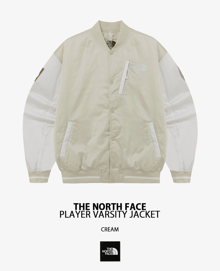 THE NORTH FACE PLAYER VARSITY Mサイズ クリーム 楽天市場】THE NORTH FACE ノースフェイス ボンバージャケット MA-1