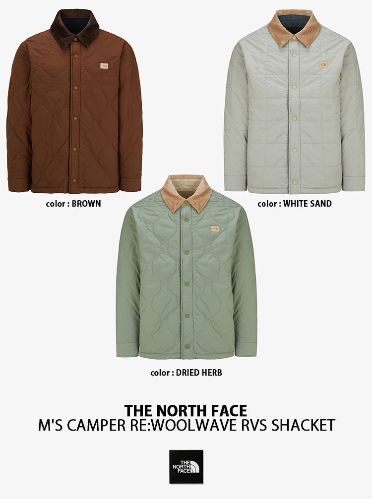 ★THE NORTH FACE★M'S CAMPER RE:WOOLWAVE RVS SHACKET★ tnf-nj3nq62abc-1.jpg