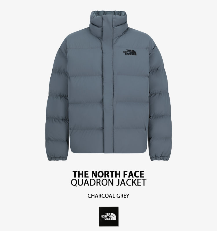 美品 THE NORTH FACE チャコールグレー ダウンジャケット L THE NORTH FACE（ザ ノースフェイス） ノースフェイス ホワイト