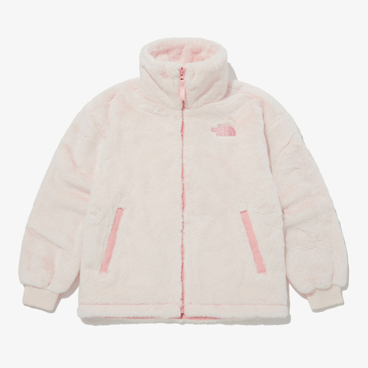 THE NORTH FACE ノースフェイス キッズ フリースジャケット GS PUFFY FLEECE JACKET ガールズ パフィー フリース ジャケット 女の子 子供用 NJ4FP60S/T/U