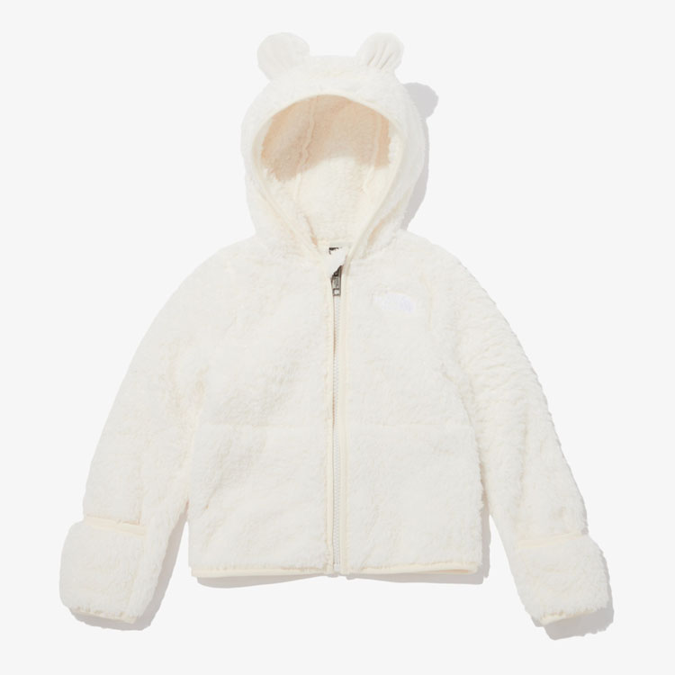 THE NORTH FACE ノースフェイス ベビー フリースジャケット BABY BEAR F/Z HOODIE ベアー フリース ジャケット フーディ 男の子 女の子 キッズ NJ4FP91S/T