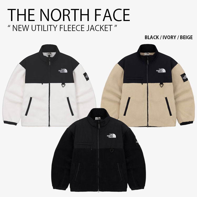 THE NORTH FACE ノースフェイス フリースジャケット NEW UTILITY FLEECE JACKET ニュー ユーティリティ フリース  ジャケット メンズ レディース NJ4FQ52J/K/L