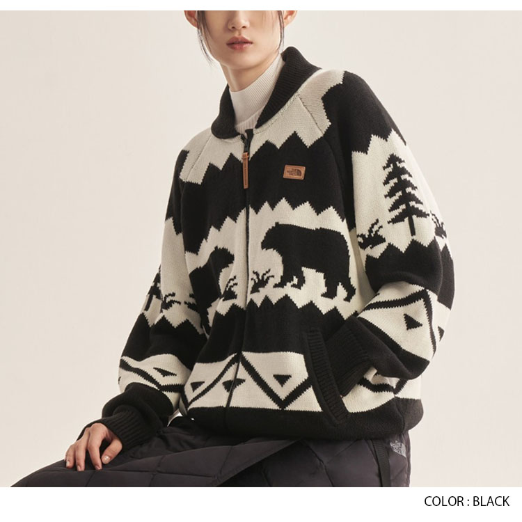 THE NORTH FACE ノースフェイス カーディガン M’S COWICHAN CARDIGAN カーディガン ノーカラージャケット メンズ レディース NJ5SR56A/B THE NORTH FACE（ザ ノースフェイス） ノースフェイス カーディガン