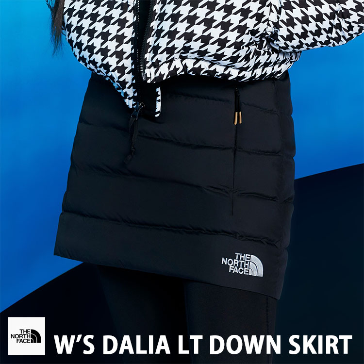 THE NORTH FACE ノースフェイス ダウンスカート W'S DALIA LT DOWN SKIRT ダウン スカート ミニスカート  パディング ミニ丈 ショート丈 WHITELABEL NK6DP85A