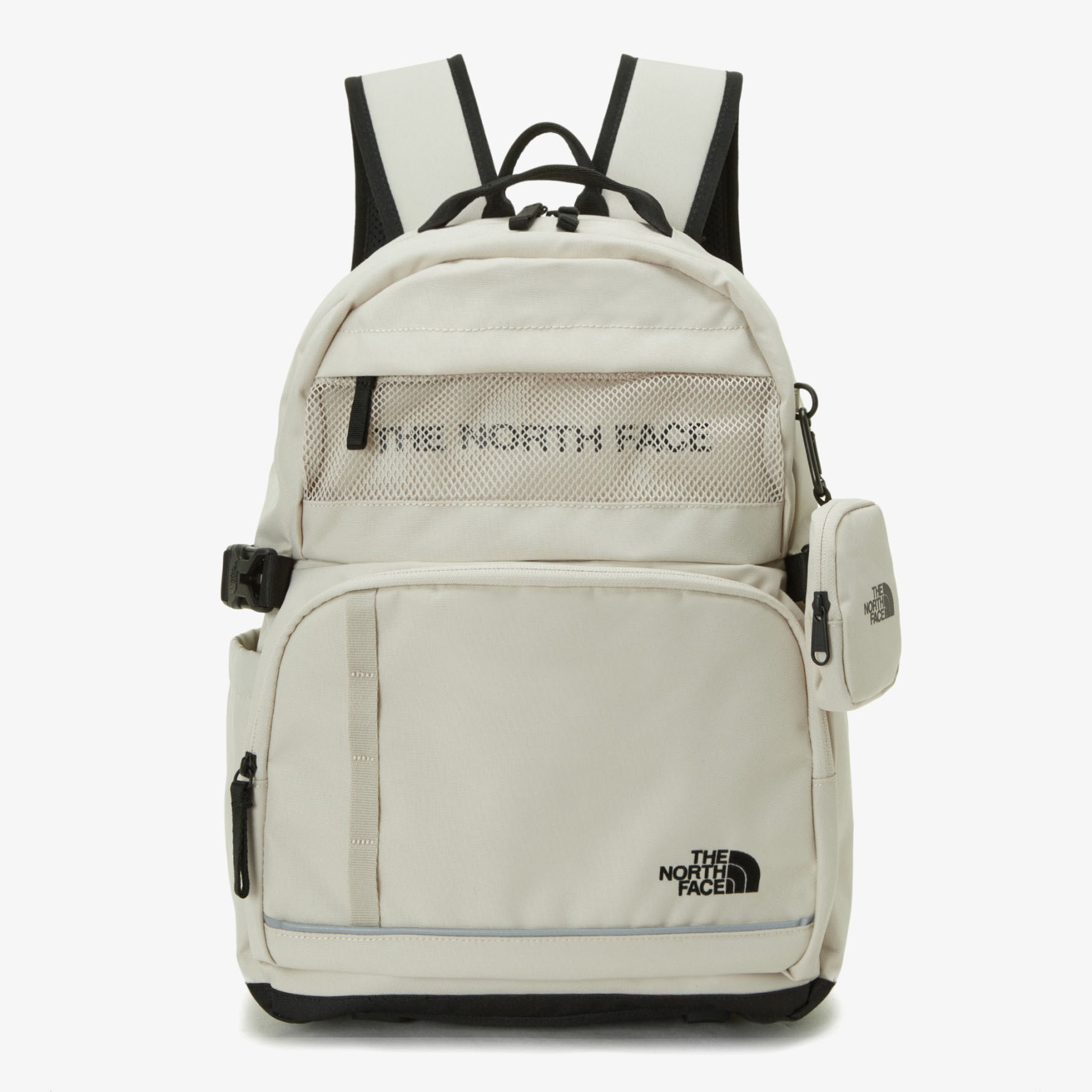 THE NORTH FACE キッズ ノースフェイス リュックサック Jr. SCHOOL PACK スクールバッグ 18リットル バックパック リュック CREAM BLACK キッズ用 NM2DP50S/R｜a-dot｜02