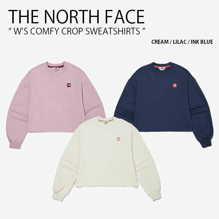 THE NORTH FACE ノースフェイス スウェット W'S COMFY CROP