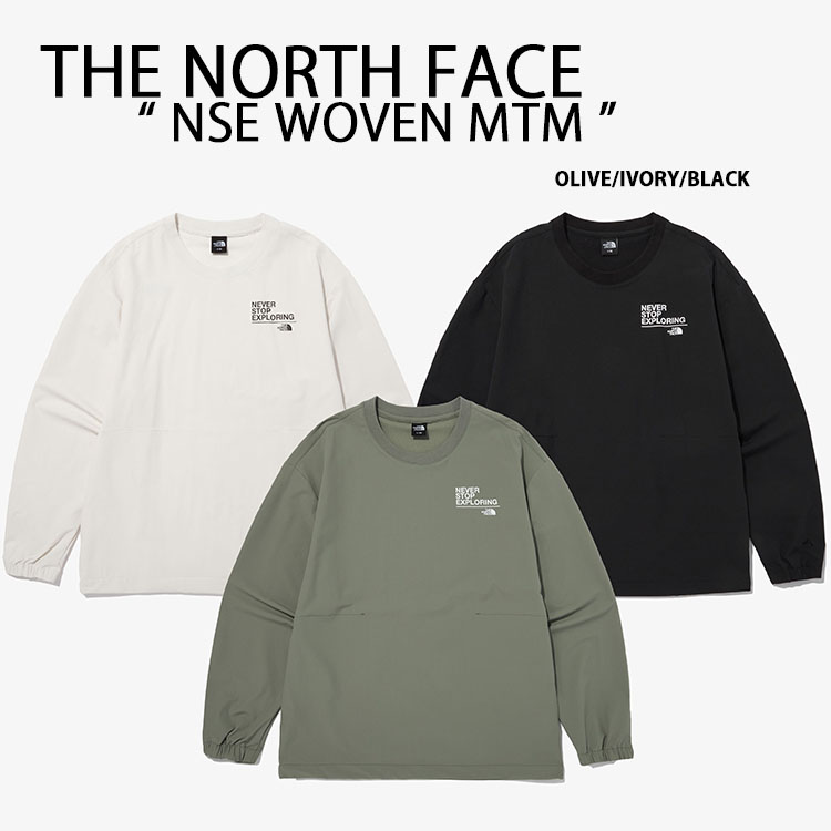 THE NORTH FACE ノースフェイス スウェット NSE WOVEN MTM