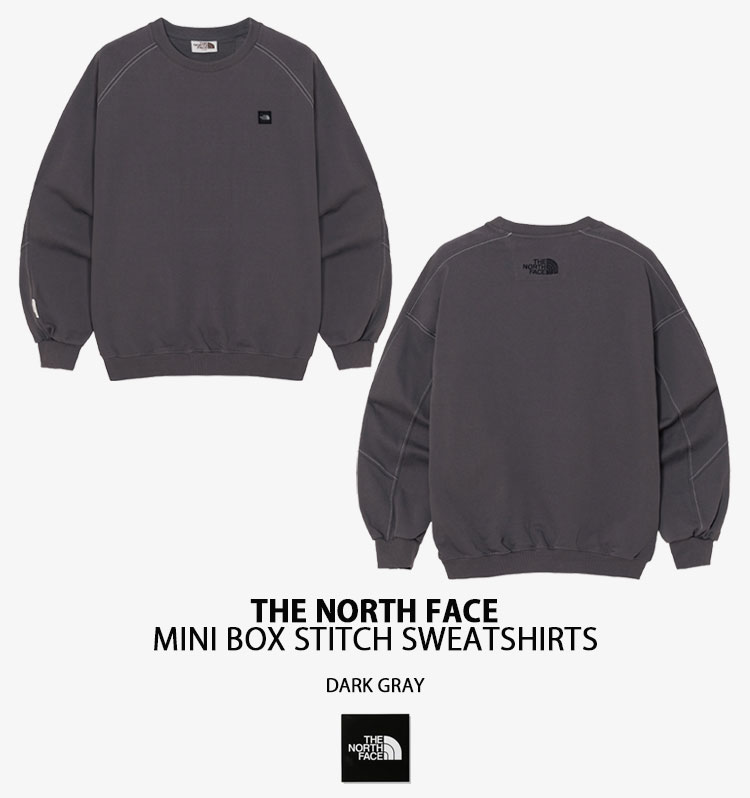 【Lサイズ】ザ・ノースフェイス ネイビー 新品タグ付き ステッチスウェットシャツ THE NORTH FACE（ザ ノースフェイス） トレーナー スウェット 国内未