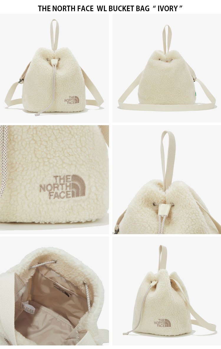 THE NORTH FACE ノースフェイス クロスバッグ WL BUCKET BAG ホワイト