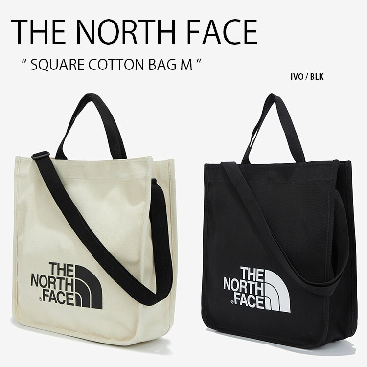 THE NORTH FACE ノースフェイス SQUARE COTTON BAG M スクエア