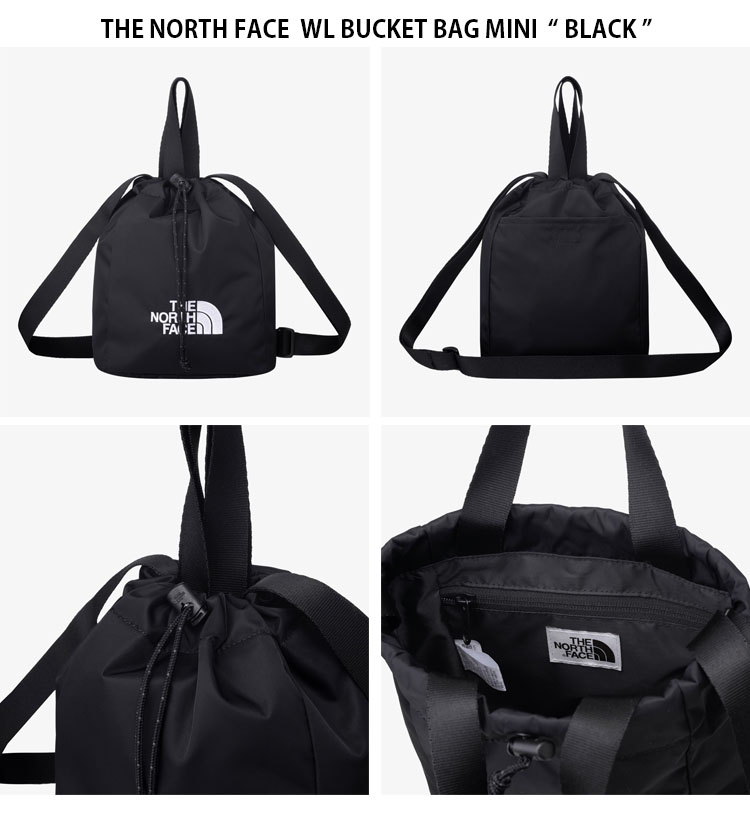 ★THE NORTH FACE★ White label bucket bag mini BLACK NN2PQ67 NEW THE NORTH FACE WL BUCKET BAG MINI NN2PQ67J BLACK UNISEX