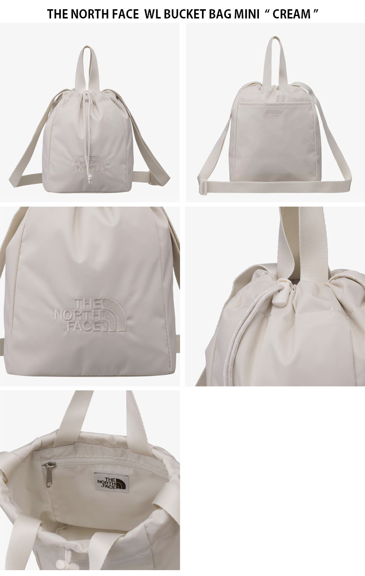 THE NORTH FACE WL BUCKET BAG MINI/ノースフェイス ホワイト