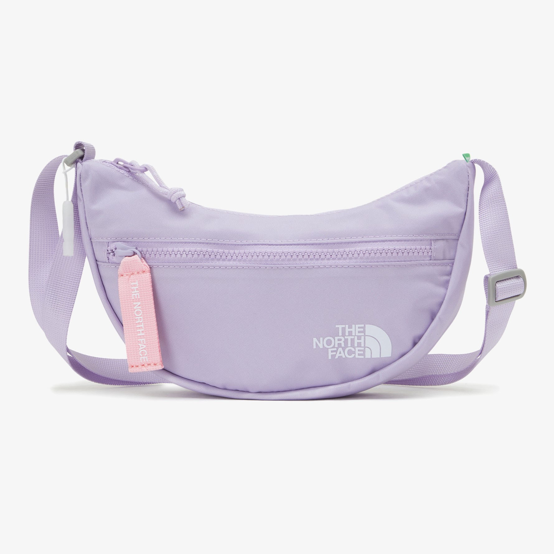 THE NORTH FACE ノースフェイス キッズ ウエストポーチ KIDS ROUND CROSS BAG ボディバッグ ウエストバッグ BLACK LILAC ショルダーバッグ バッグ NN2PP03T/R｜a-dot｜03