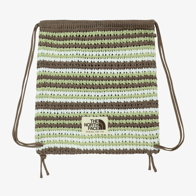 [THE NORTHFACE] W CROCHET GYM SACK★人気★ THE NORTH FACE ノースフェイス ナップサック W CROCHET GYM