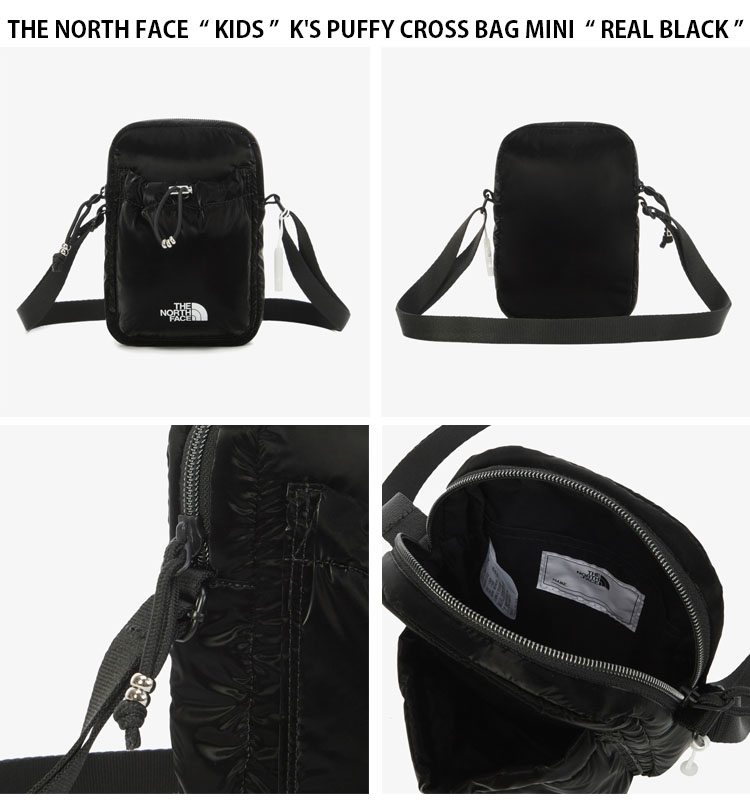 新品 ノースフェイス キッズクロスバッグミニ ショルダー ブラック 海外限定 THE NORTH FACE（ザ ノースフェイス） ノースフェイス キッズ
