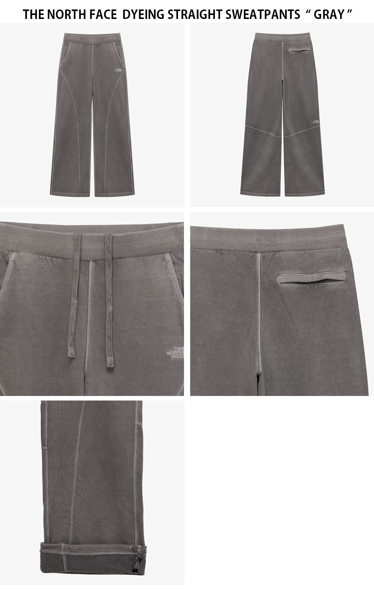 [THE NORTH FACE]★24FW★韓国人気★DYEING STRAIGHT SWEATPANTS THE NORTH FACE ノースフェイス トレーニングパンツ DYEING