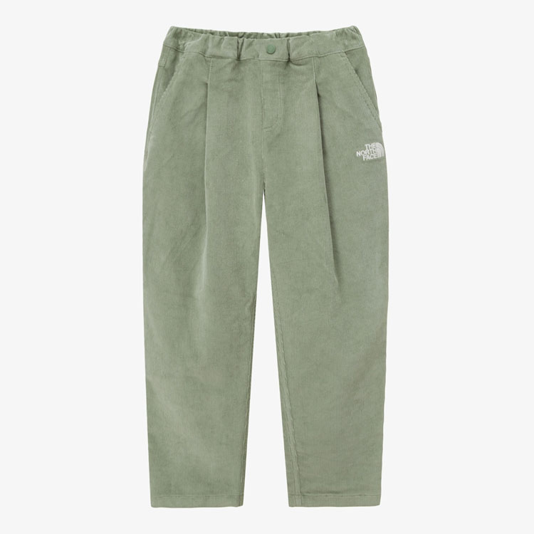 THE NORTH FACE ノースフェイス ロングパンツ KS CORDUROY CAMPER PANTS コーデュロイ キャンパー パンツ 長ズボン イージーパンツ ロゴ 子供用 NP6NP53S/T/U