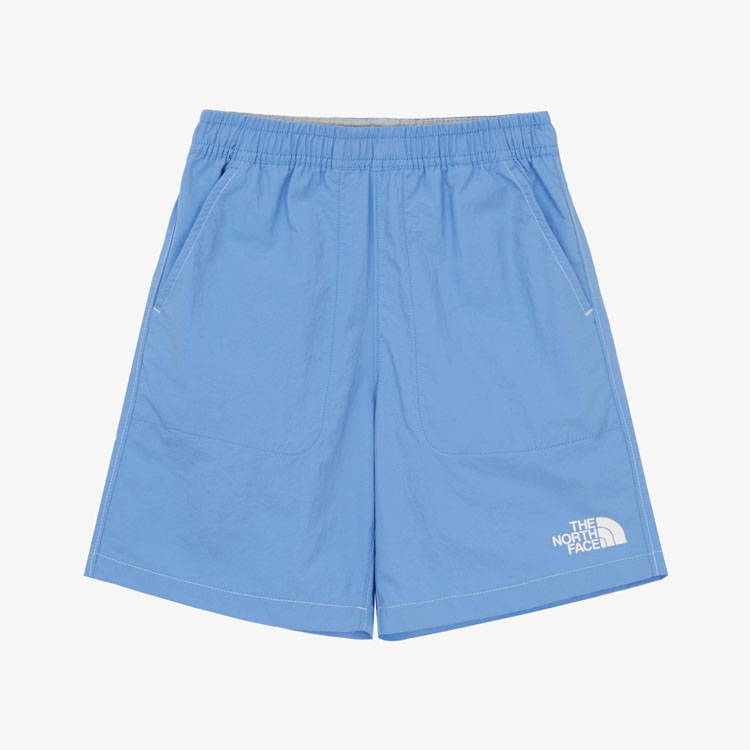 THE NORTH FACE 子供用90-110スノーパンツ 青