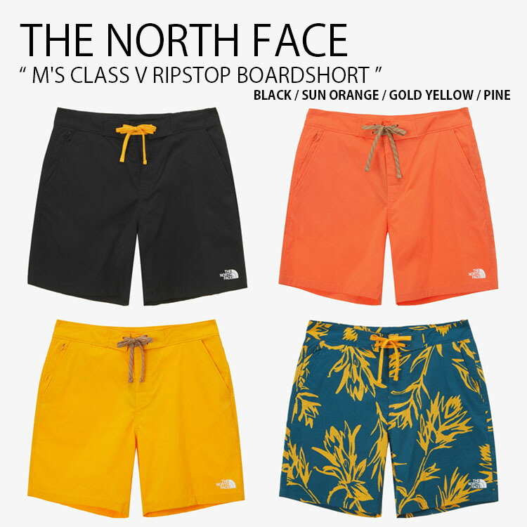 THE NORTH FACE ノースフェイス 水着 M'S CLASS V RIPSTOP BOARDSHORT クラス リップストップ バード  ショーツ パンツ メンズ レディース NS6NP28A/B/C/D