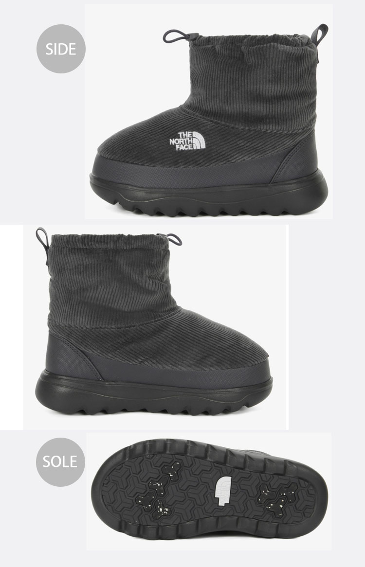 THE NORTH FACE 子ども用 コーデュロイ　ブラックブーツ　22センチ THE NORTH FACE（ザ ノースフェイス） ノースフェイス ブーツ