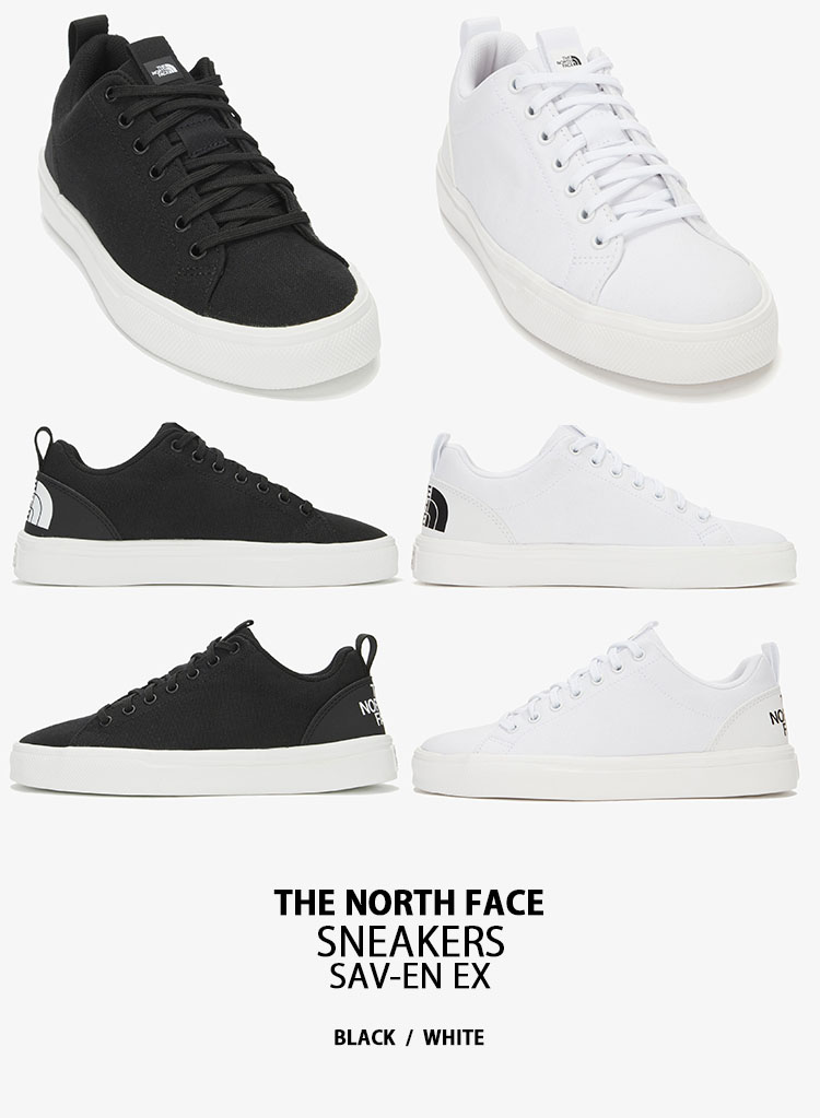 THE NORTH FACE ノースフェイス スニーカー SAV-EN SNEAKERS EX セブンスニーカー オールスター 軽量 シューズ  ビッグロゴ スポーツ NS93N07S/T