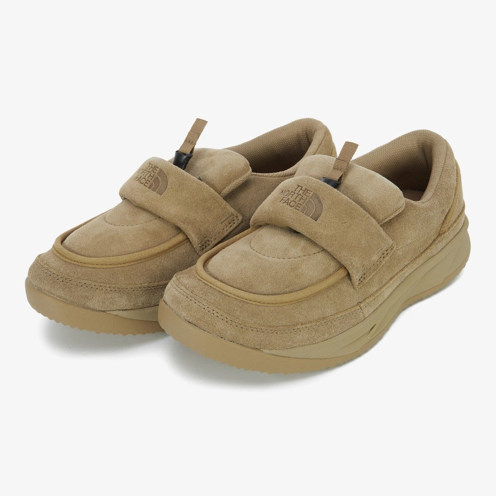 THE NORTH FACE ノースフェイス ローファー NUPTSE LOAFER SUEDE ヌプシローファー スエード KHAKI BLACK スウェード シューズ NS94R52 THE NORTH FACE（ザ ノースフェイス） ノースフェイス ローファー