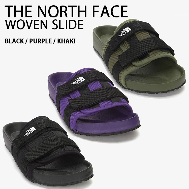 THE NORTH FACE ノースフェイス サンダル WOVEN SLIDE BLACK KHAKI PURPLE スポーツサンダル スポサン  シャワーサンダル スライドサンダル ロゴ NS98N01 :tnf-ns98n01a:セレクトショップ a-dot - 通販 -  Yahoo!ショッピング