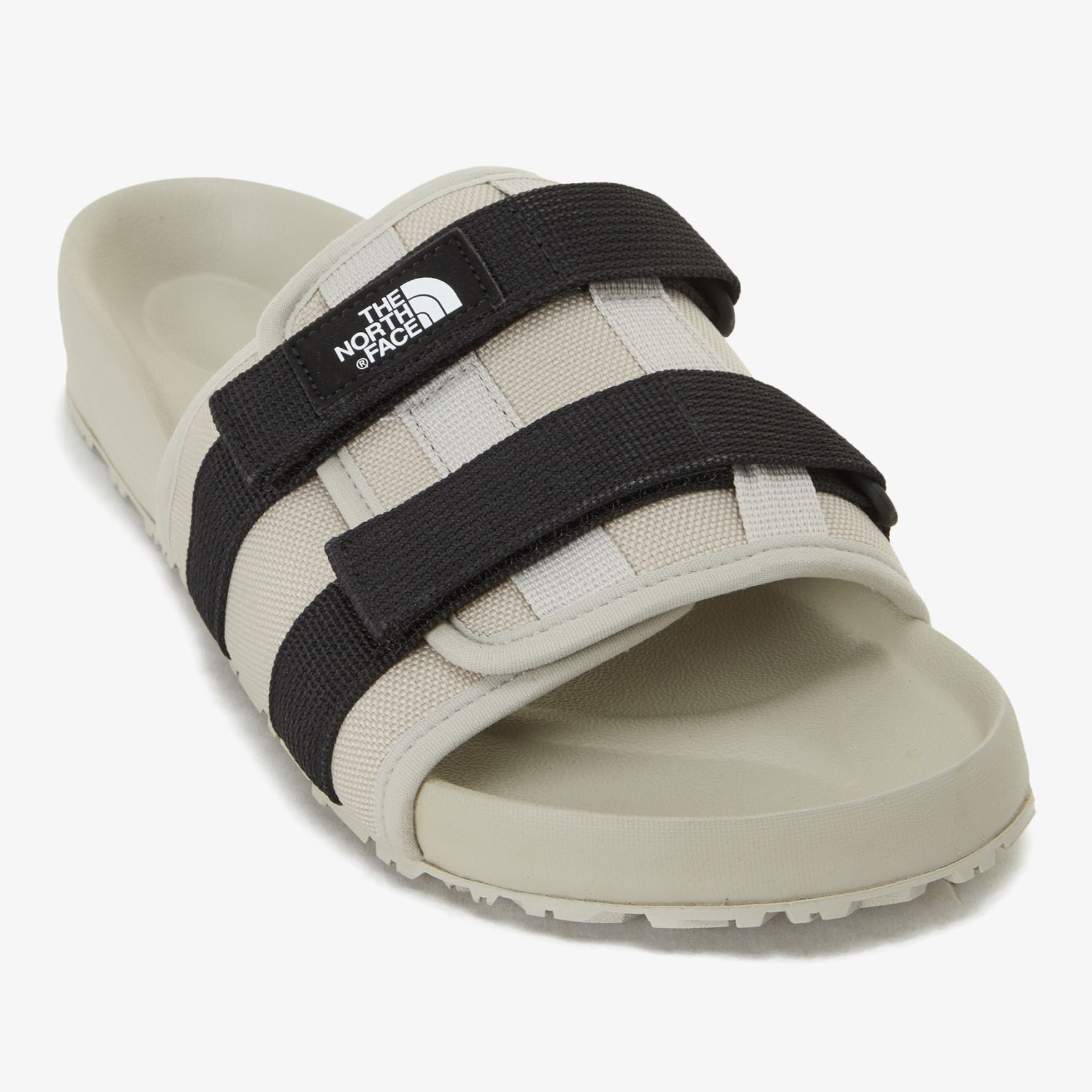 THE NORTH FACE ノースフェイス サンダル WOVEN SLIDE スライドサンダル サイズ調整 BLACK KHAKI BEIGE WHITE ベルトサンダル スリッパ ロゴ NS98P04A/B/C/D