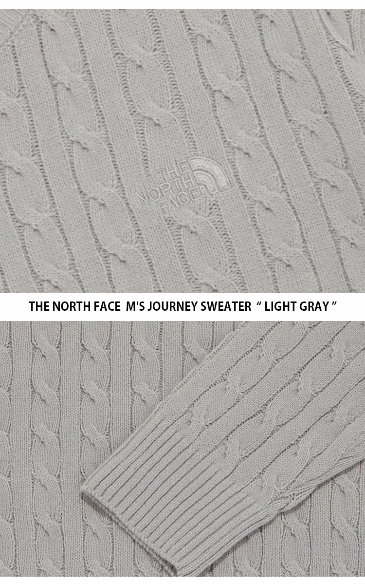 [THE NORTH FACE] M'S JOURNEY SWEATER★NT7AQ52 ノースフェイス] M'S JOURNEY セーター ☆新作・24AW☆人気