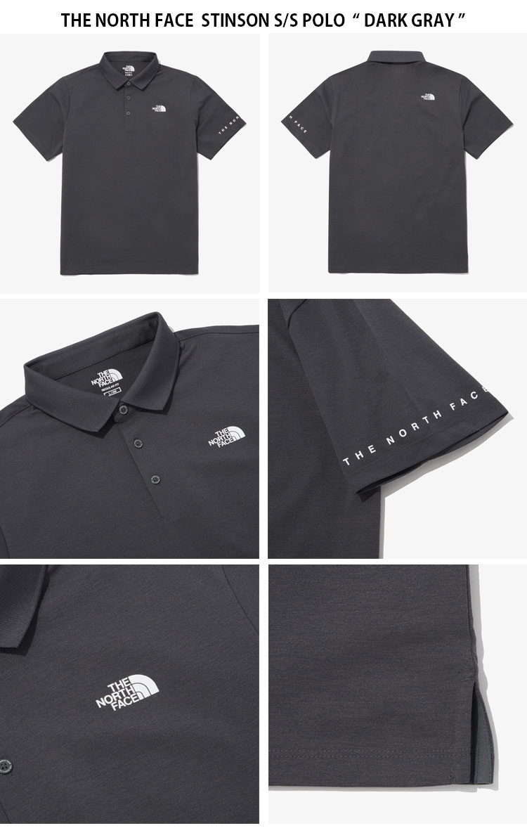 THE NORTH FACE ノースフェイス ポロシャツ STINSON S/S POLO スティンソン ショートスリーブ ポロ 半袖 ロゴ  WHITELABEL メンズ レディース NT7PP02J/K/L/M