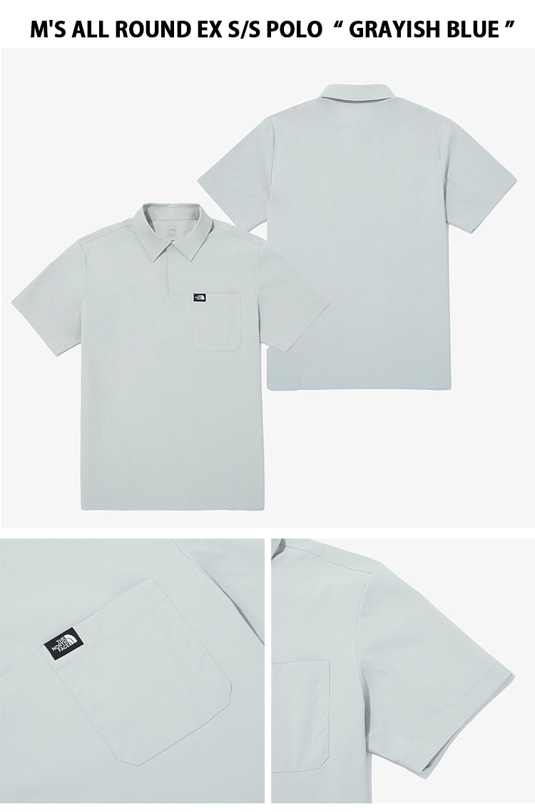 THE NORTH FACE ♡ダークグレー ポロシャツ THE NORTH FACE（ザ ノースフェイス） ノースフェイス ポロシャツ 冷感