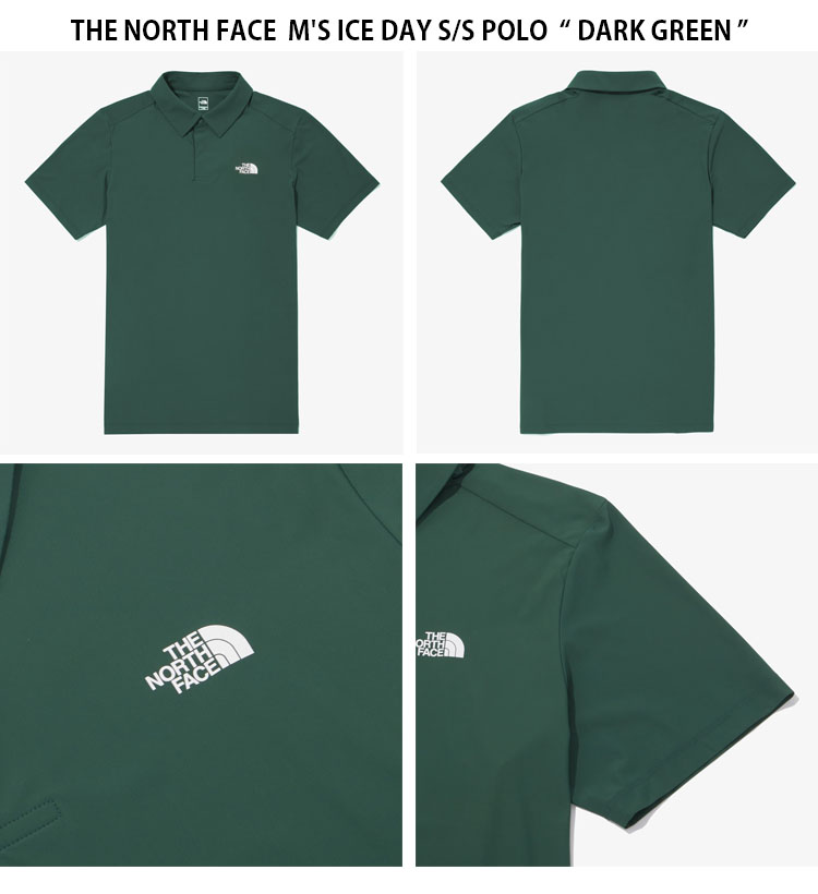 THE NORTH FACE ノースフェイス ポロシャツ M'S ICE DAY S/S