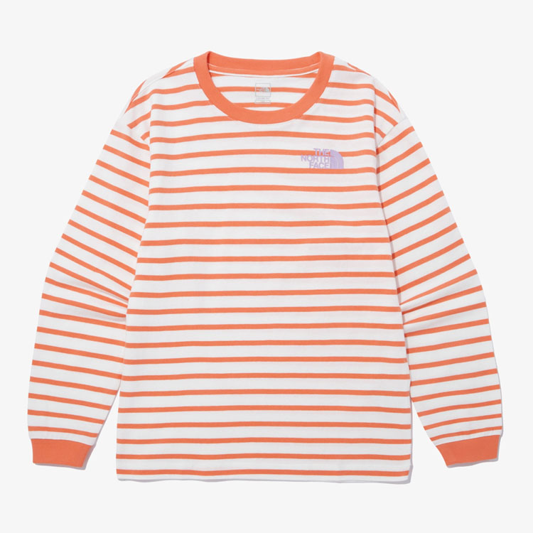 THE NORTH FACE ノースフェイス キッズ ロンT K'S CAMPER L/S R/TEE キャンパー ロングスリーブ ティーシャツ 長袖 カットソー 子供用 NT7TP02S/T/U/Vの画像