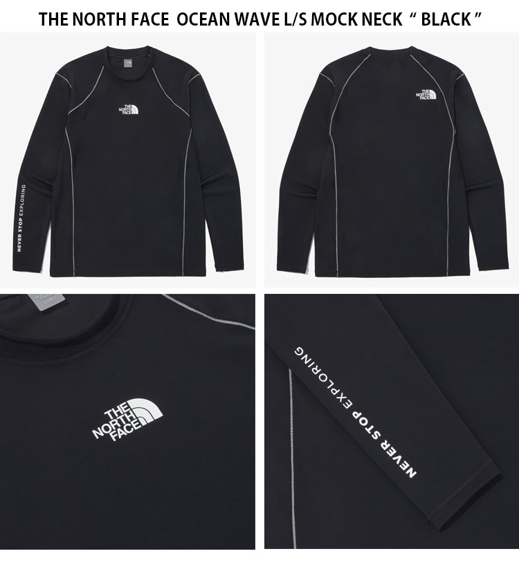 2024最新のスタイル FACE NORTH THE ノースフェイス L/S WAVE OCEAN ラッシュガード その他