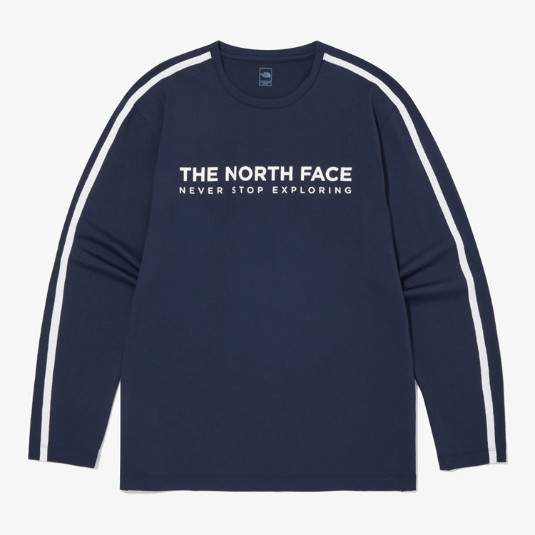 THE NORTH FACE ノースフェイス ロンT ICE VIBE L/S R/TEE アイス バイブ ロングスリーブ ラウンドネック ティーシャツ Tシャツ メンズ レディース NT7TQ18A/B/C｜a-dot｜04