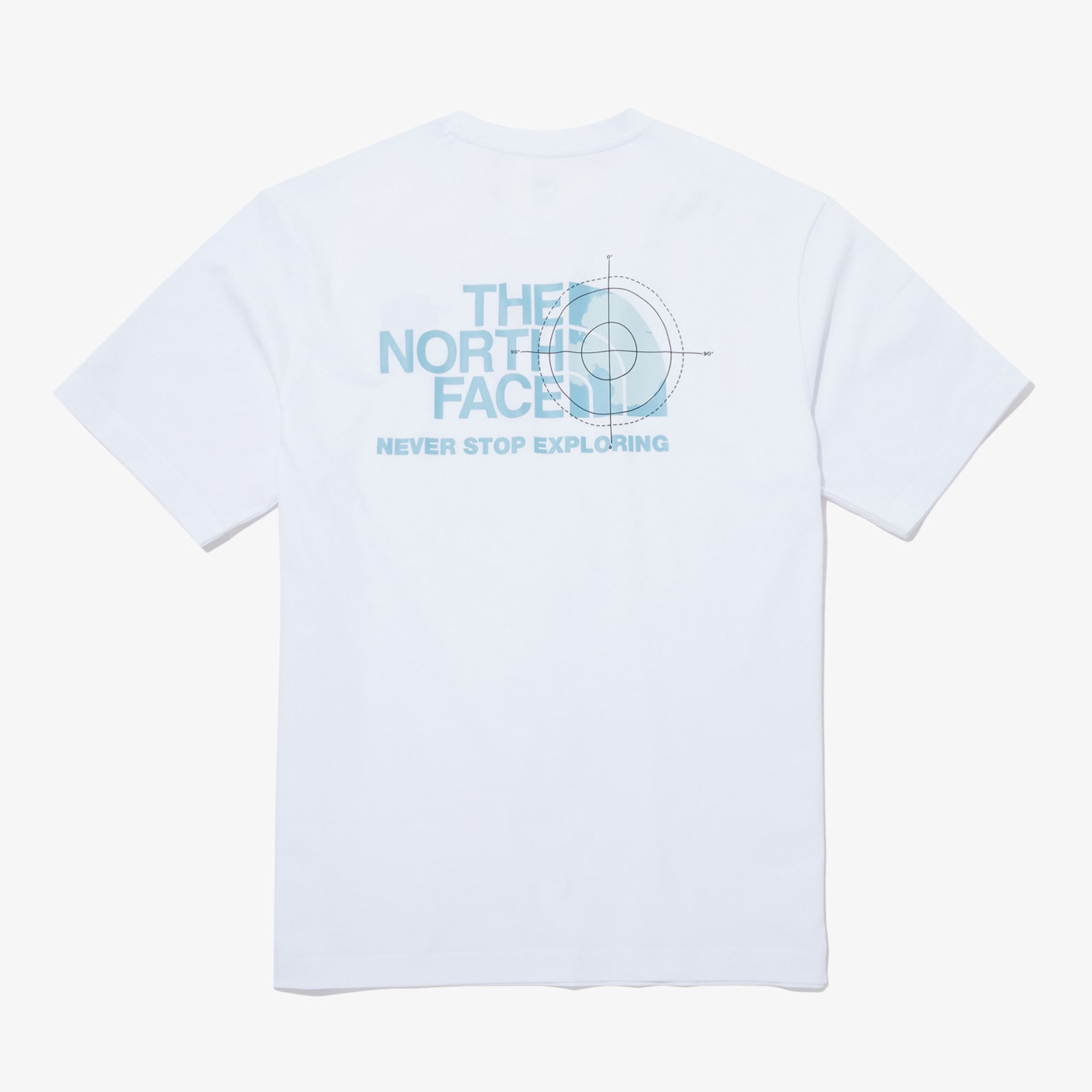 THE NORTH FACE ノースフェイス Tシャツ ANTARCTIC GRAPHIC S/SR/TEE バッググラフィック ロゴ デザイン BLACK WHITE BLUE 半袖 ルーズフィット NT7UP10A/B/C｜a-dot｜03