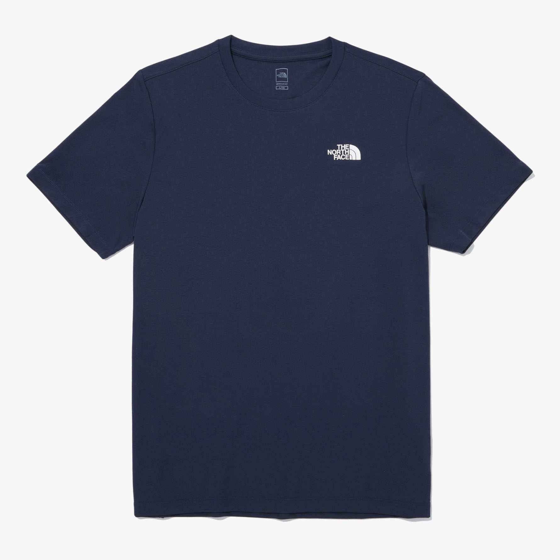 THE NORTH FACE Tシャツ M'S RECOVERY S/S R/TEE リカバリー 半袖Tシャツ ロゴT ベーシックフィット NAVY KHAKI CHARCOAL BLUE BLACK 半袖 NT7UQ06A/B/C/D/E｜a-dot｜02