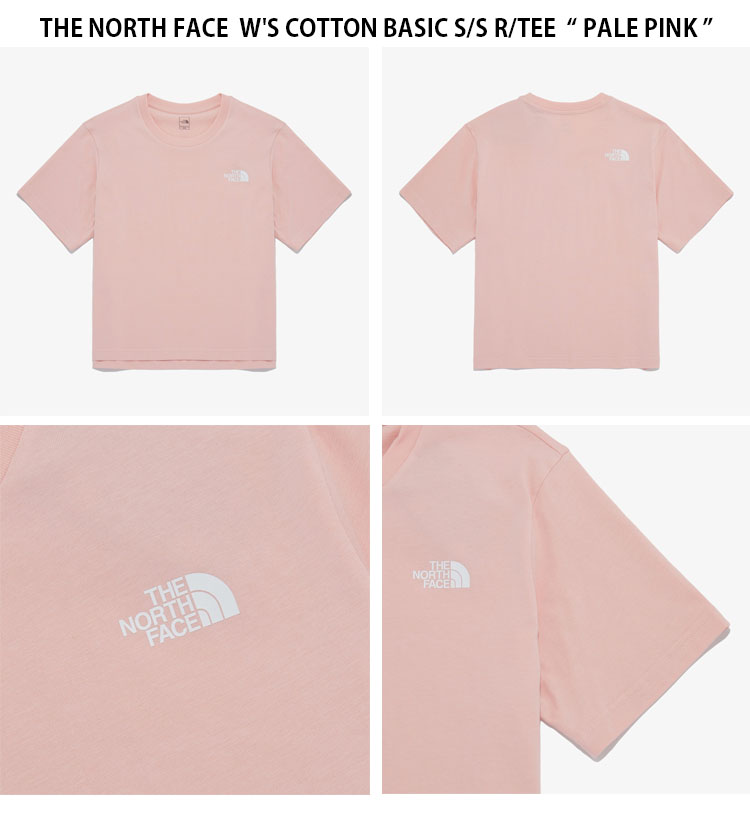 売れ筋商品|||THE NORTH FACE ノースフェイス レディース Tシャツ W'S COTTON BASIC S/S R/TEE ウィメンズ コットン ベーシック ティーシャツ 半袖 女性用 NT7UQ45A/B/C/D THE NORTH FACE ノースフェイス レディース Tシャツ W'S COTTON