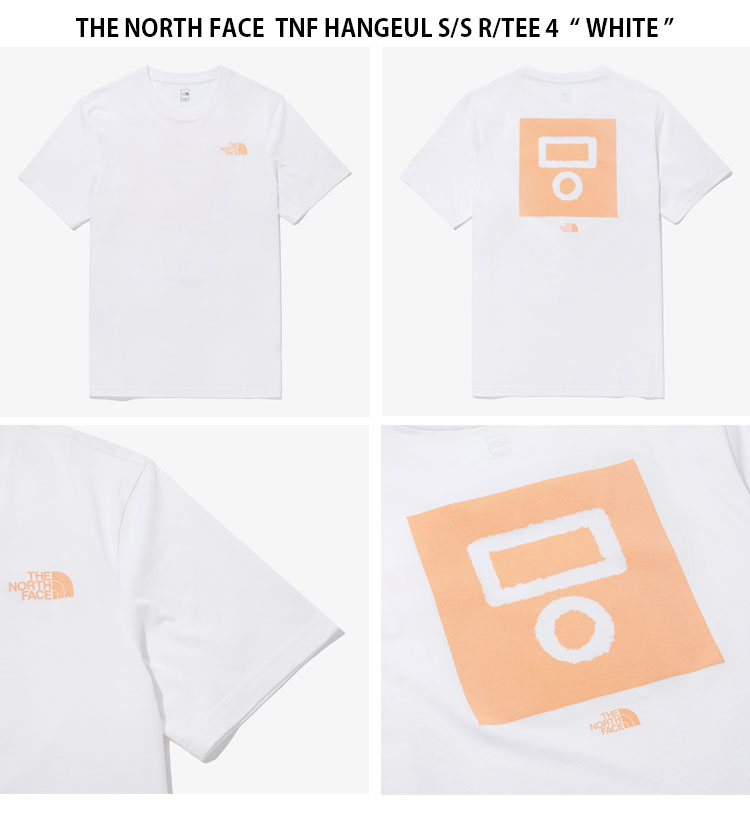 THE NORTH FACE TNF HANGEUL S/S R/TEE 5 ノースフェイス THE NORTH FACE TNF HANGEUL S/S R/TEE 5 ノースフェイス