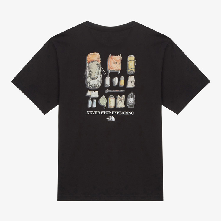 THE NORTH FACE★25SS★M'S CAMP VIBE S/S R/TEE_NT7UR07 THE NORTH FACE ノースフェイス Tシャツ M'S CAMP VIBE S/S R